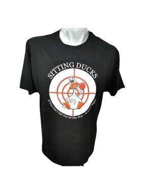 Hanes Sitting Ducks Hanes‎ T-Shirt  Size L Tagless SS New